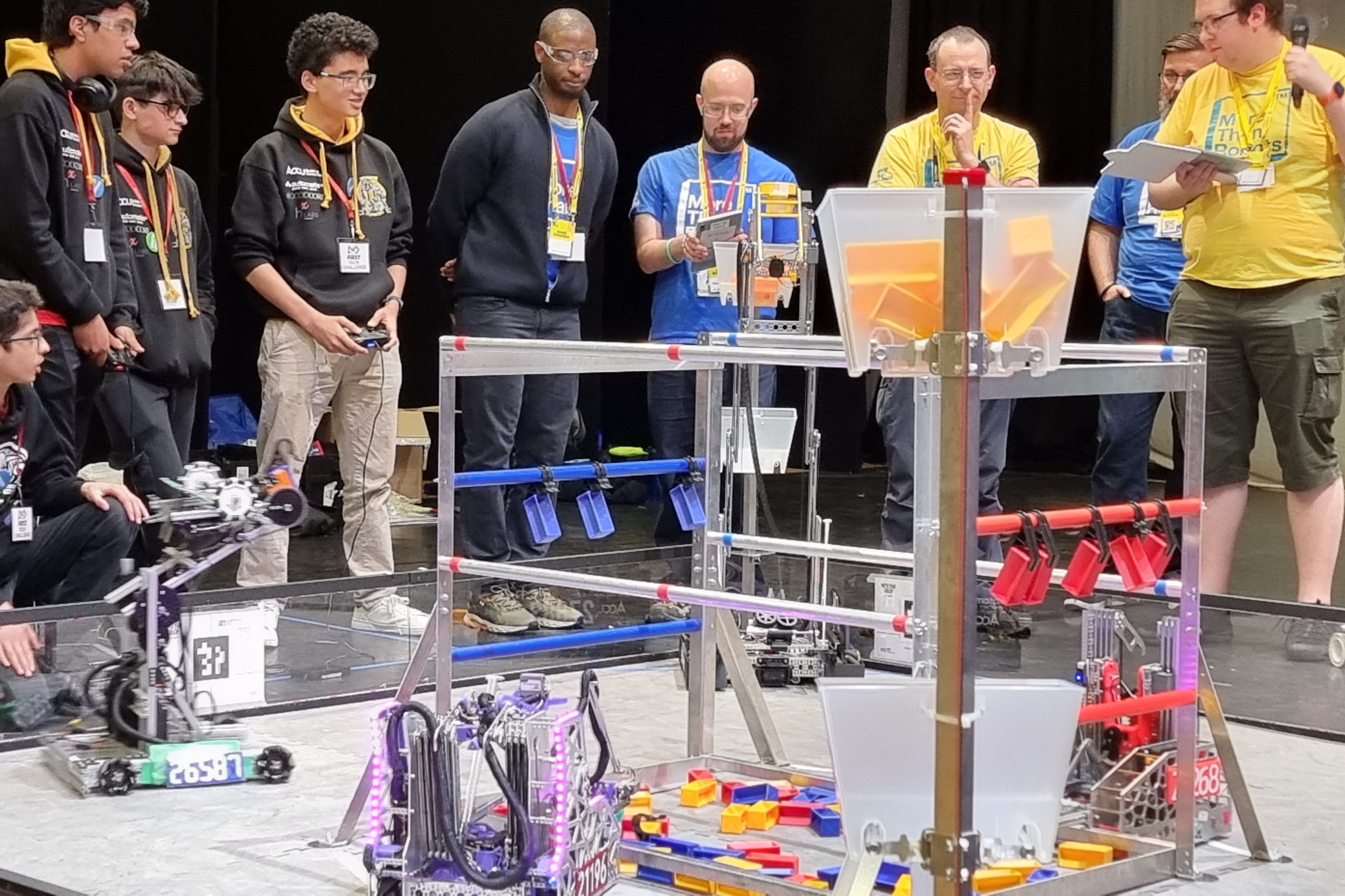 We just did our first tournament as an FTC team...